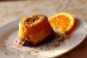 orange and chocolate cake